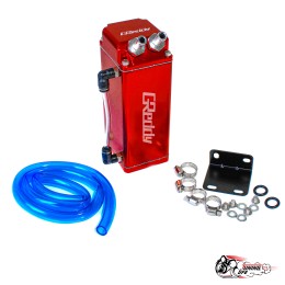 Маслоуловитель Greddy style квадрат красный