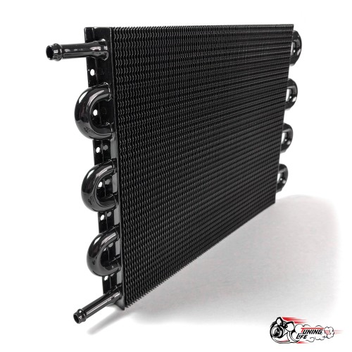 Радиатор дополнительный охлаждения АКПП 8 рядов (черный)