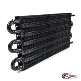Радиатор дополнительный охлаждения АКПП 6 рядов (черный)