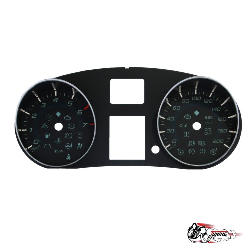 Шкала Гранта Optitron Blue Crystal 2д.