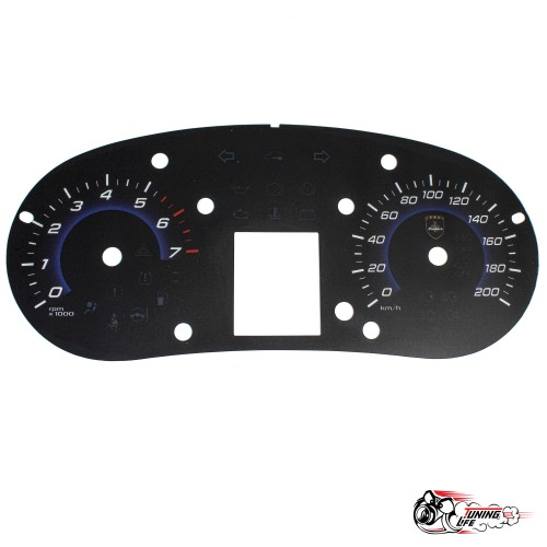 Шкала Гранта Sport Blue 1д. (под заводские кольца)