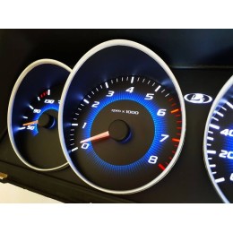 Шкала 2110 sport blue 1д. (VDO)