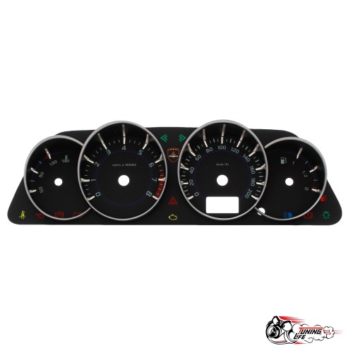 Шкала 2110 Optitron Blue Crystal 1д. VDO