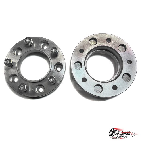 Проставки колесные (5х139.7 цо 98.5) 25мм СБ 2шт (НИВА) со шпильками 12х1.25