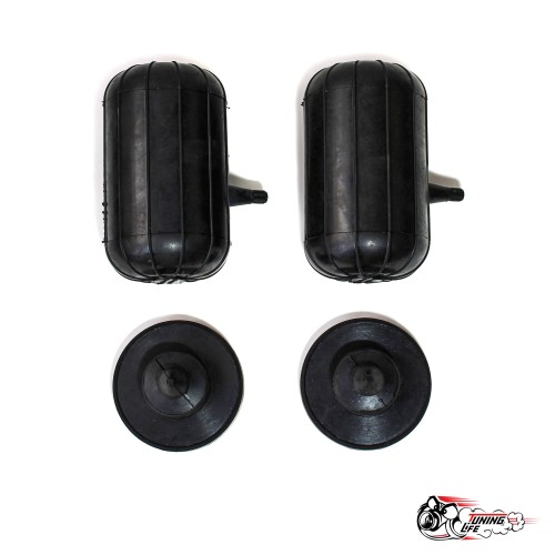 пневмобаллоны в пружину (147*85) SN(HD) с боковым клапаном /с углублением под отбойник/