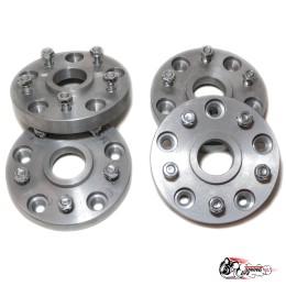 Проставки колесные (5х139.7-5х130 цо 98.5-71.6) 25мм СБ 4шт (НИВА-ТУАРЕГ/КАЕН) со шпильками 12х1.25