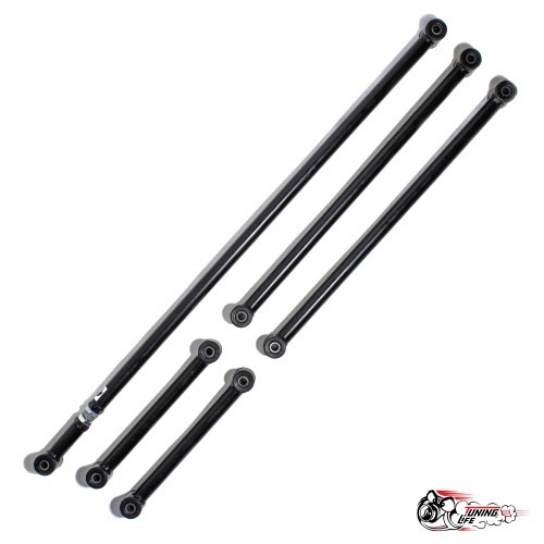 Реактивные тяги СПОРТ (труба 2.8мм) рег. панара (ЧЕРНЫЕ)