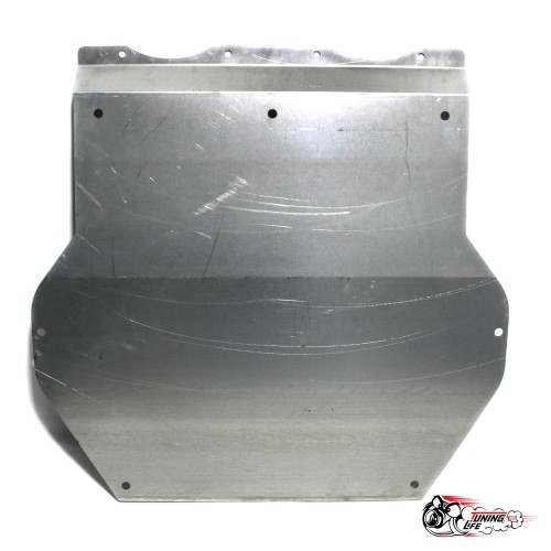 Защита двигателя стальная оцинкованная для подрамника калина\\гранта с увеличенным клиренсом