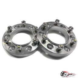 Проставки колесные (6х139.7 цо 106.1) 25мм СБ 2шт (ПРАДО) со шпильками 12х1.5