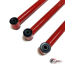 Реактивные тяги (труба 1.5мм) БЕЗ регулировок (КРАСНЫЕ) ТЕХНОПРОДУКТ