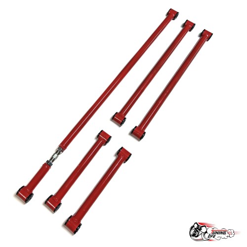 Реактивные тяги (труба 1.5мм) регулируемая панара (КРАСНЫЕ) ТЕХНОПРОДУКТ