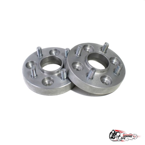 Проставки колесные (4х98 цо 58.6) 25мм СБ 2шт (ВАЗ) со шпильками 12х1.25