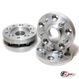 Проставки колесные (5х139.7-5х130 цо 98.5-71.6) 25мм СБ 4шт (НИВА-ТУАРЕГ/КАЕН) со шпильками 12х1.25