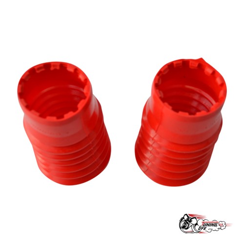 Пыльники передние ПУ КРАСНЫЕ (кт) СS20