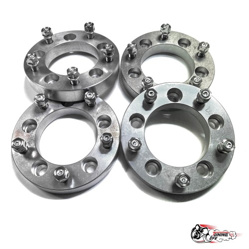 Проставки колесные (5х139.7 - 5х150 цо 108) 30мм ББ 4шт (УАЗ -ТОЙОТА ЛК) со шпильками 14х1.5