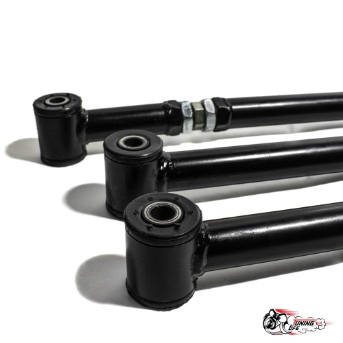 Реактивные тяги СПОРТ (труба 2.8мм) рег. панара (ЧЕРНЫЕ)