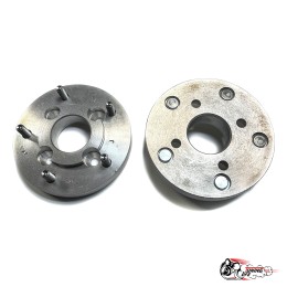 Проставки колесные (4х98 - 5х139.7 цо 58.6-98.5) 25мм СБ 2шт (ВАЗ-НИВА) болты + шпильки 12х1.25