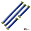 Реактивные тяги тюнинг 4шт (труба 1.5мм) БЕЗ ПАНАРЫ (СИНИЕ) на ПУ