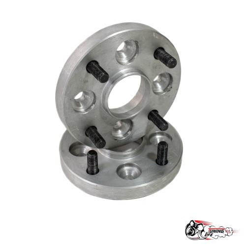 Проставки колесные (4х98 - 4х114.3 цо 58.6 - 54.1) 20мм СБ 4шт со шпильками 12х1.25