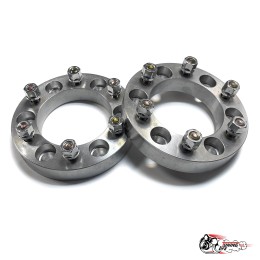 Проставки колесные (6х139.7 цо 108.1) 30мм ББ 2шт (ПАДЖЕРО2) со шпильками 12х1.5
