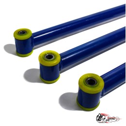 Реактивные тяги тюнинг 4шт (труба 1.5мм) БЕЗ ПАНАРЫ (СИНИЕ) на ПУ