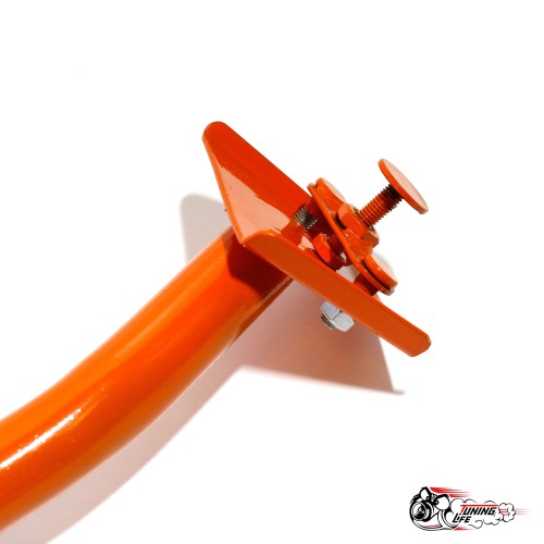 Растяжка передних стоек "GTS tech" для а/м ВАЗ 2101-07 с опорами (регулируемая) 8V