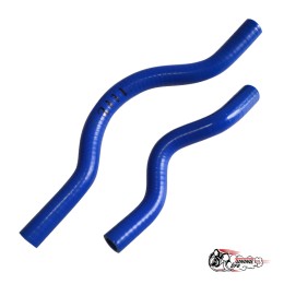 Патрубки печки 2111 синие (2шт)