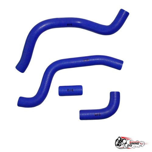 Патрубки радиатора 2112 синие (4шт)