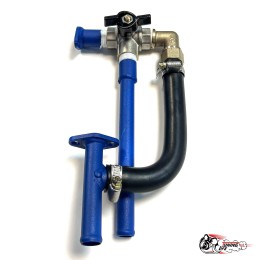 Кран отопителя печки с байпасом GTS ВАЗ 2121-21214 (без кондиционера) Вариант 2