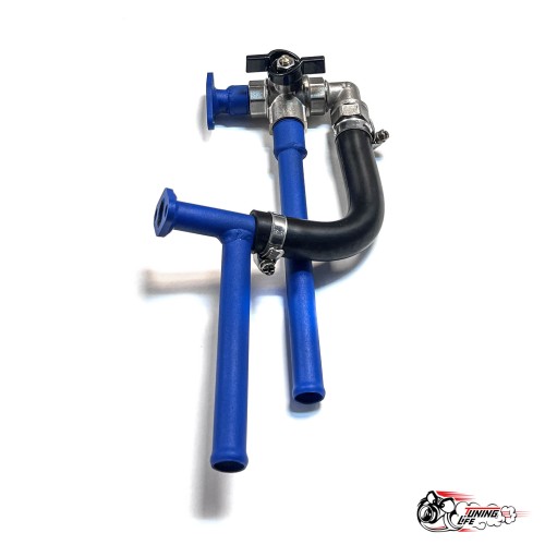 Кран отопителя печки с байпасом GTS ВАЗ 2121-21214 (без кондиционера) Вариант 1