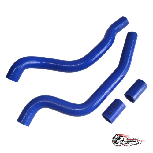 Патрубки радиатора 2110 синие (4шт)