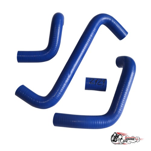 Патрубки радиатора 2121 синие (4шт)