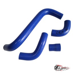 патрубки радиатора 2101 - 07 медный 4шт силикон синий