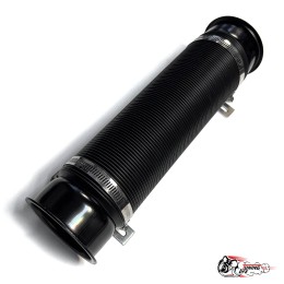 Холодный впуск гофрированный черный