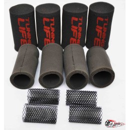 Фильтра на 4х дроссельный впуск TL (полный комплект)