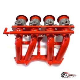 4х дроссельный впуск 8в 2101 Вертикальный