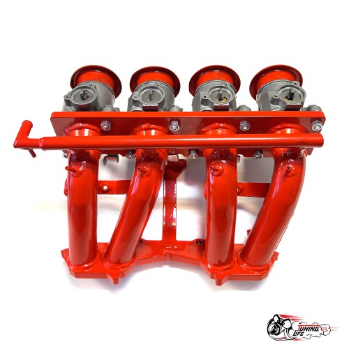 4х дроссельный впуск 8в 2101 Вертикальный