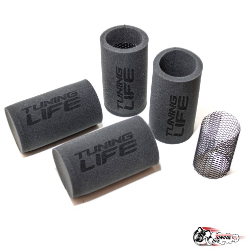 Фильтра на 4х дроссельный впуск TL (длинные)