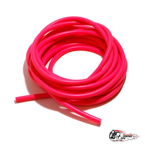 Шланг силиконовый Розовый 6мм