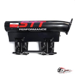 Ресивер СТТ 8V 4.0 Е-ГАЗ 21127 ( под топл. рампу 1,6 л. без обратки 3 отверстия )