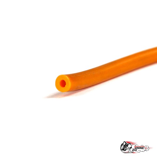 Шланг силиконовый оранжевый 6мм