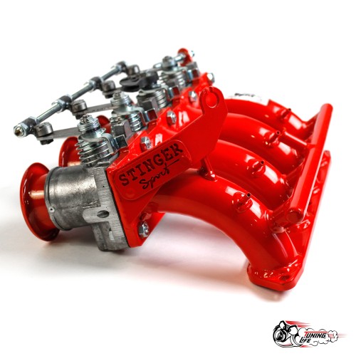 4х дроссельный впуск 2101 16V