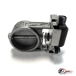 Заслонка электро с комплектом для подключения и двумя брелками + отводы 2.5 (63мм)