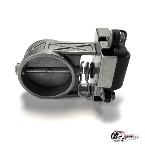 Заслонка электро с комплектом для подключения и двумя брелками + отводы 2.5 (63мм)