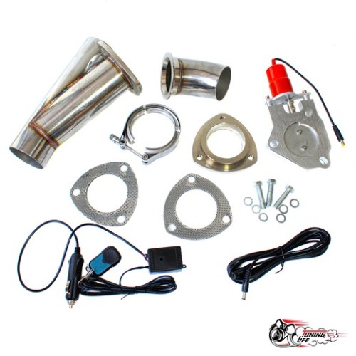 Заслонка электро комплект с брелком 2.25 (57мм)