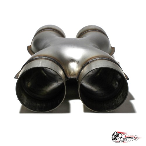 Х пайп МАГНАФЛОУ 2 входа  76 - 2 выхода 76