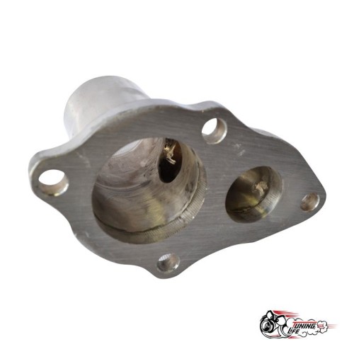 Фланец под горячую часть турбины EVO TD05 с трубой