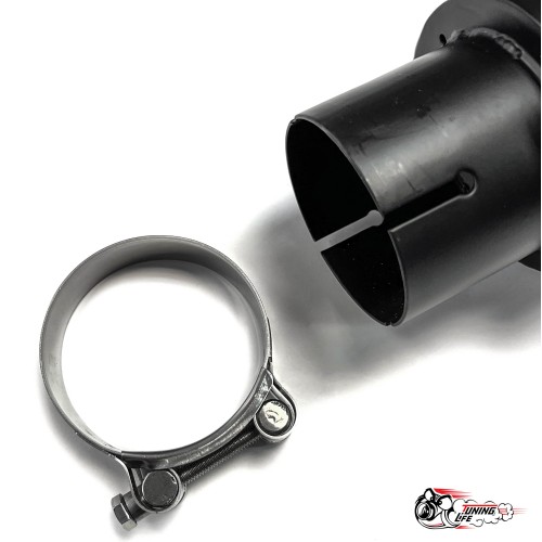 Насадка на глушитель черный мат. 63 - 89