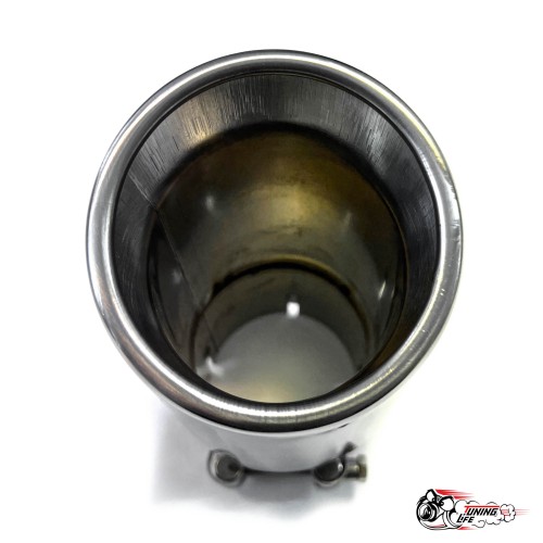 Насадка на глушитель НЕРЖ. 63 - 89 с закруглением