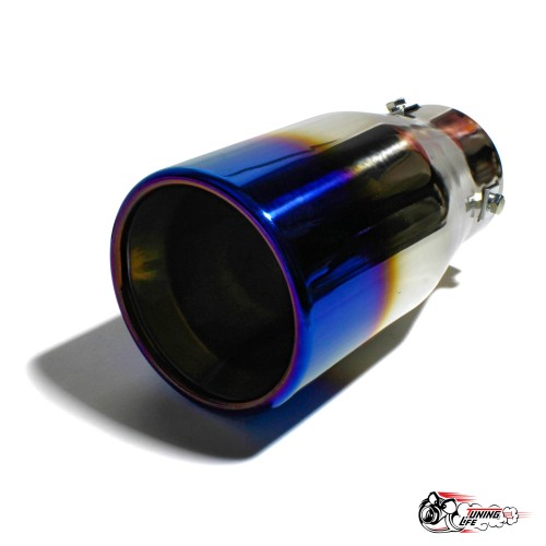 Насадка на глушитель универсальная HKS опал ровная (Выход 100мм)